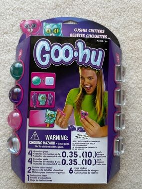 New -Never Used
Goo·hu Cushie Critters Craft Kit – Purple & Pink
